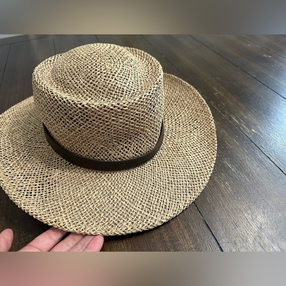 Stetson Gambler Straw Cowboy Wheat Hat - Picture 6 of 12